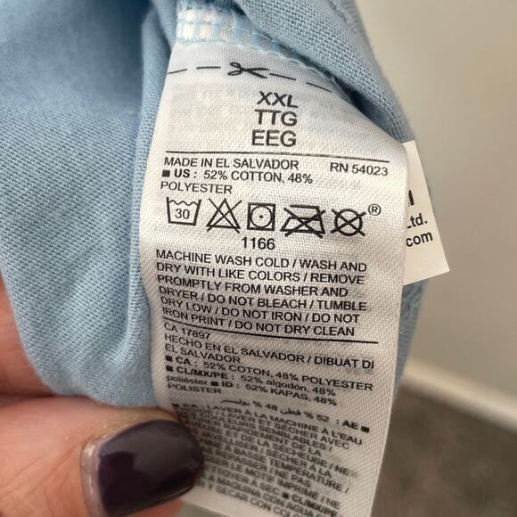 Old Navy Light Blue Star Wars Tee | XXL - Picture 4 of 4